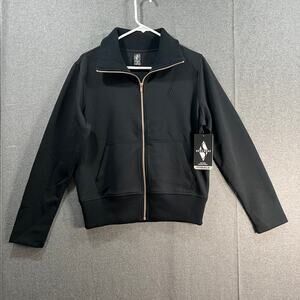 Skechers SKECHDLOUD Hoodless Hoodie for Her Bold Black Size Medium